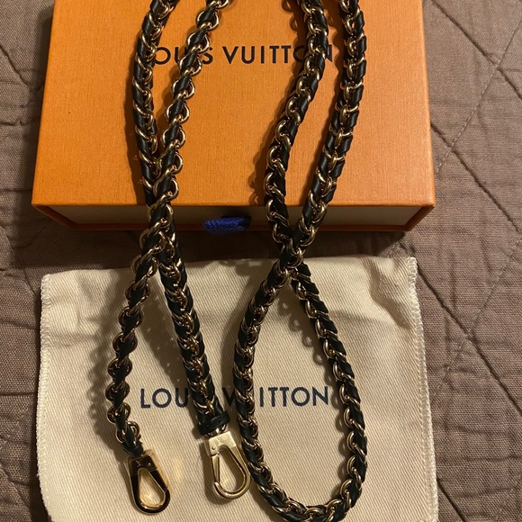 Louis Vuitton Gold Chain Strap Replacement Social